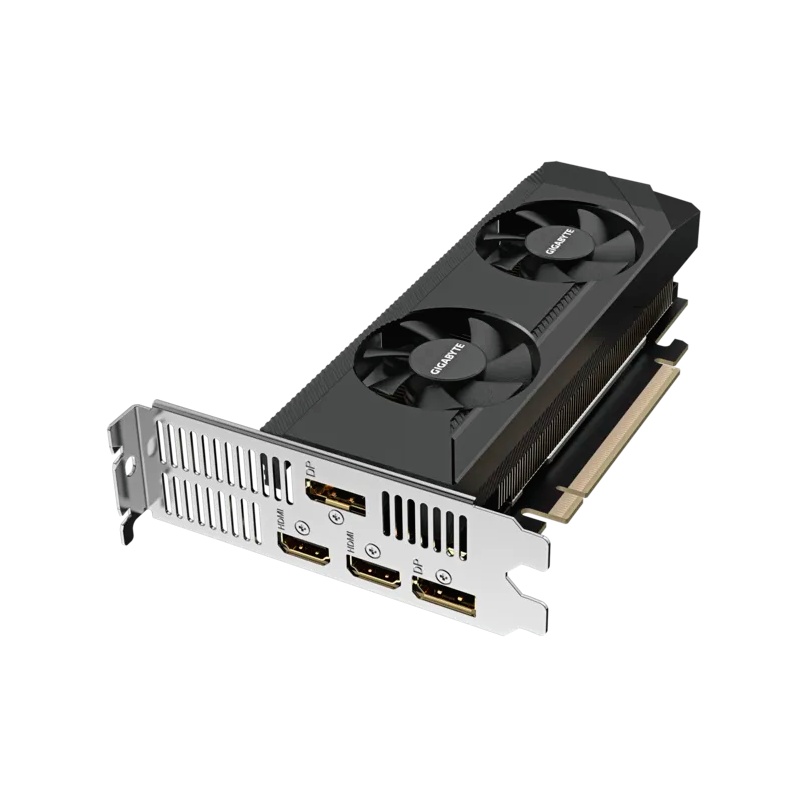 Tarjeta de Video Gigabyte GeForce RTX 3050 OC Low Profile 6GB GDDR6 HDMI DP PCIe 4.0
