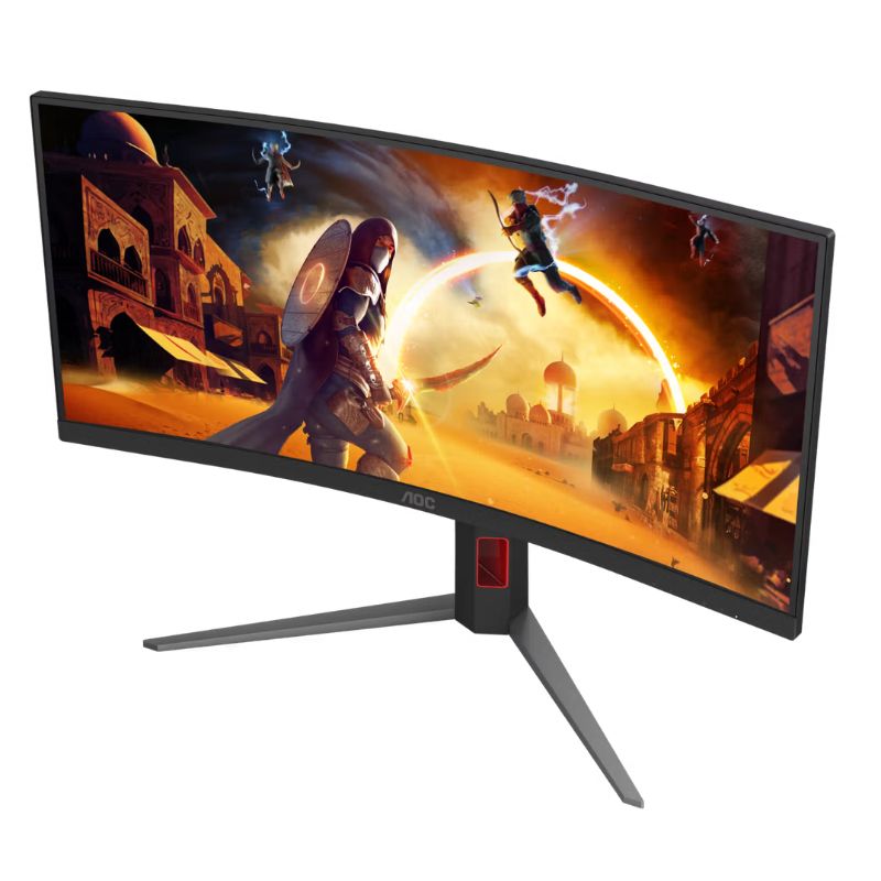Monitor 34" AOC CU34G4H WQHD 3440x1440 VA 200Hz HDMI DP