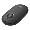 Mouse Inalámbrico Bluetooth Logitech Pebble Mouse 2 M350s Óptico 4000DPI Grafito