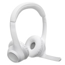 Audífonos Tipo Headset Logitech Zone 300 Inalámbricos con Micrófono Blanco