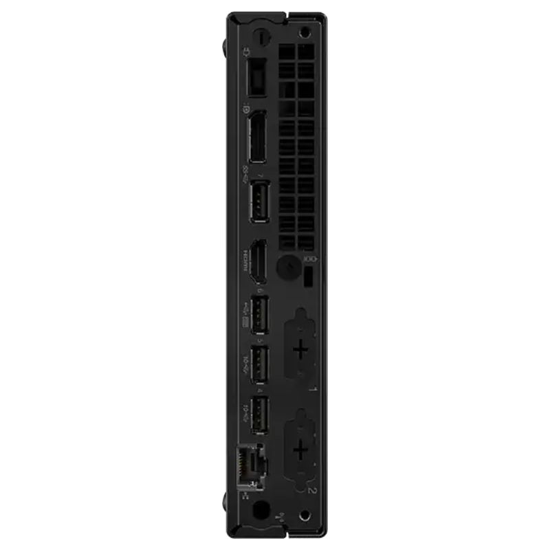 Computadora Lenovo ThinkCentre M70q Gen 5 i5-14400T 8GB RAM 512GB SSD Negro W11 Pro Teclado Español