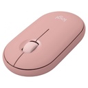 Mouse Inalámbrico Bluetooth Logitech Pebble 2 M350s Óptico 4000DPI Rosado