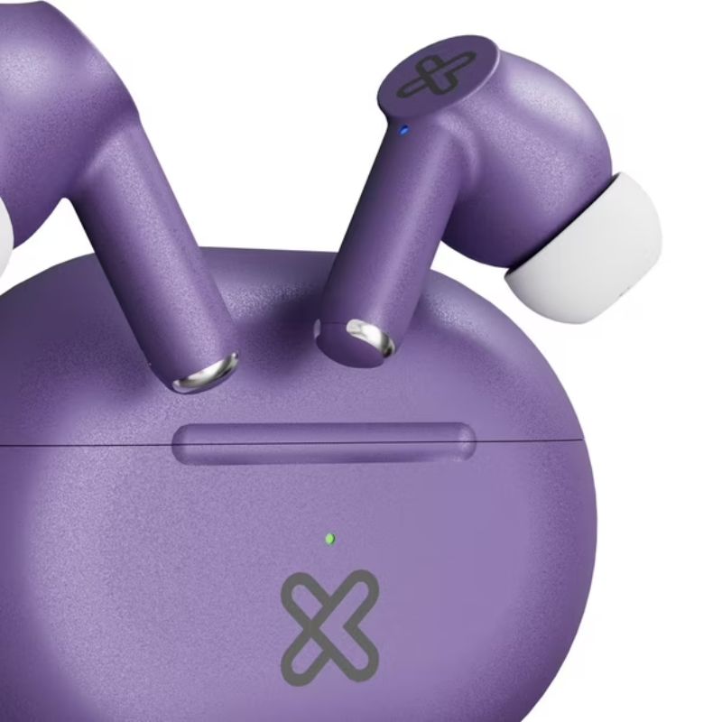 Audífonos In-Ear Klip Xtreme Buds-Fi Bluetooth con Micrófono (ENC) Purpura