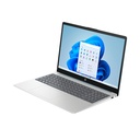 Laptop HP 15.6" HD 15-fd2050wm Intel Core Ultra 5 225U 8GB RAM 512GB SSD W11 Home Plateado Teclado Inglés