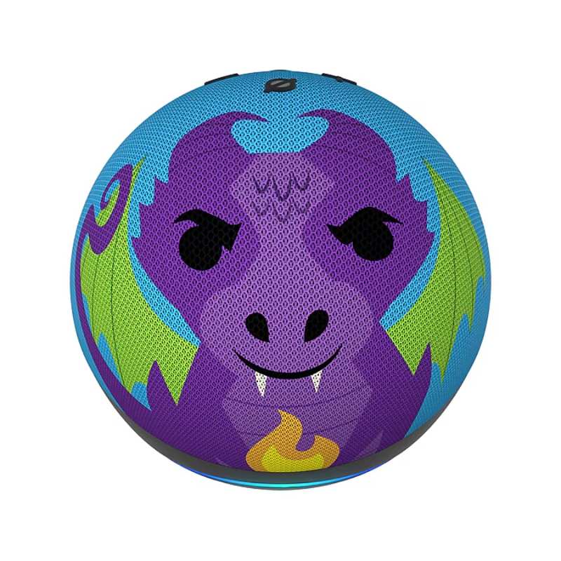Bocina inteligente Amazon Echo Dot Kids con Alexa edición Fire Dragon