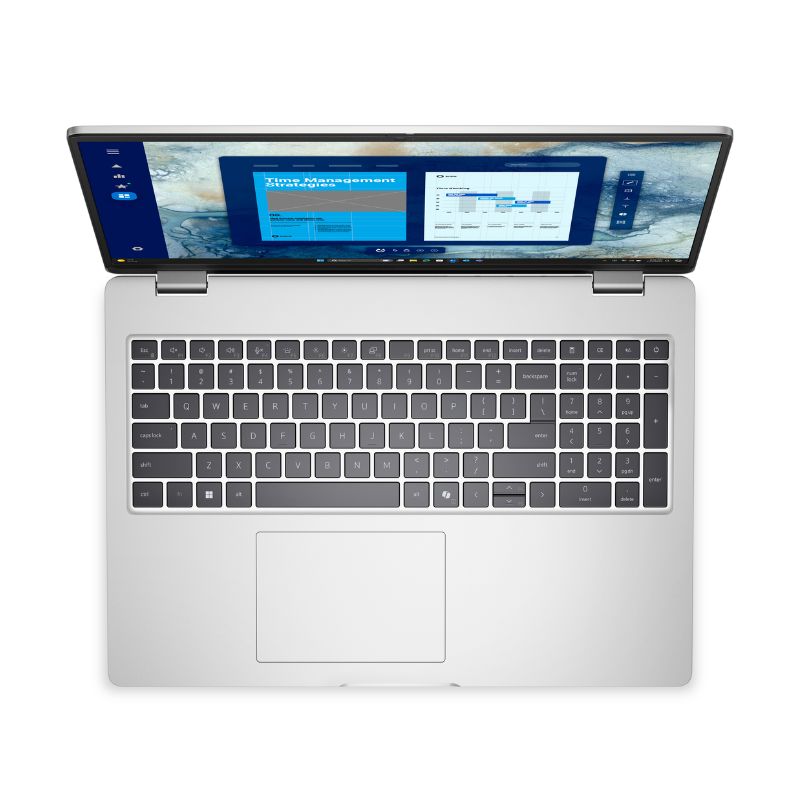 Laptop Dell Pro PC16250 16" Intel Core Ultra 7 255U 32GB RAM 1TB SSD Intel Graphics W11 Pro Plateada Teclado Español