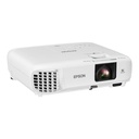 Proyector Epson PowerLite 118 3LCD portátil XGA 3800 lúmenes 1024x768 Dual HDMI