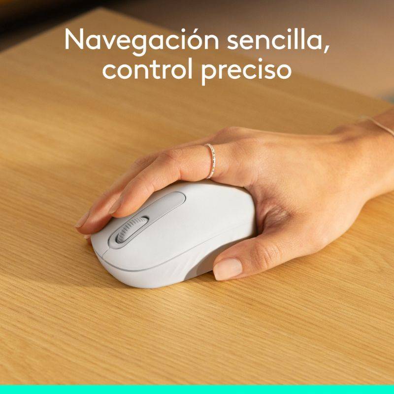 Mouse Inalámbrico Bluetooth Logitech M196 1000DPI Blanco