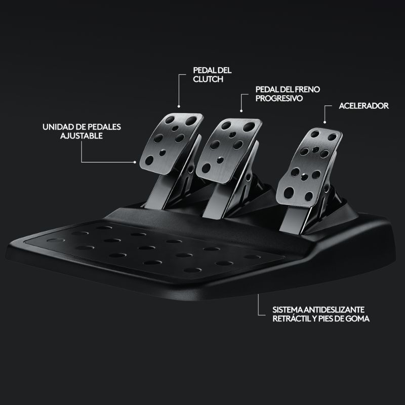 Volante de Carreras y Pedales Logitech G29 Driving Force para PlayStation y PC