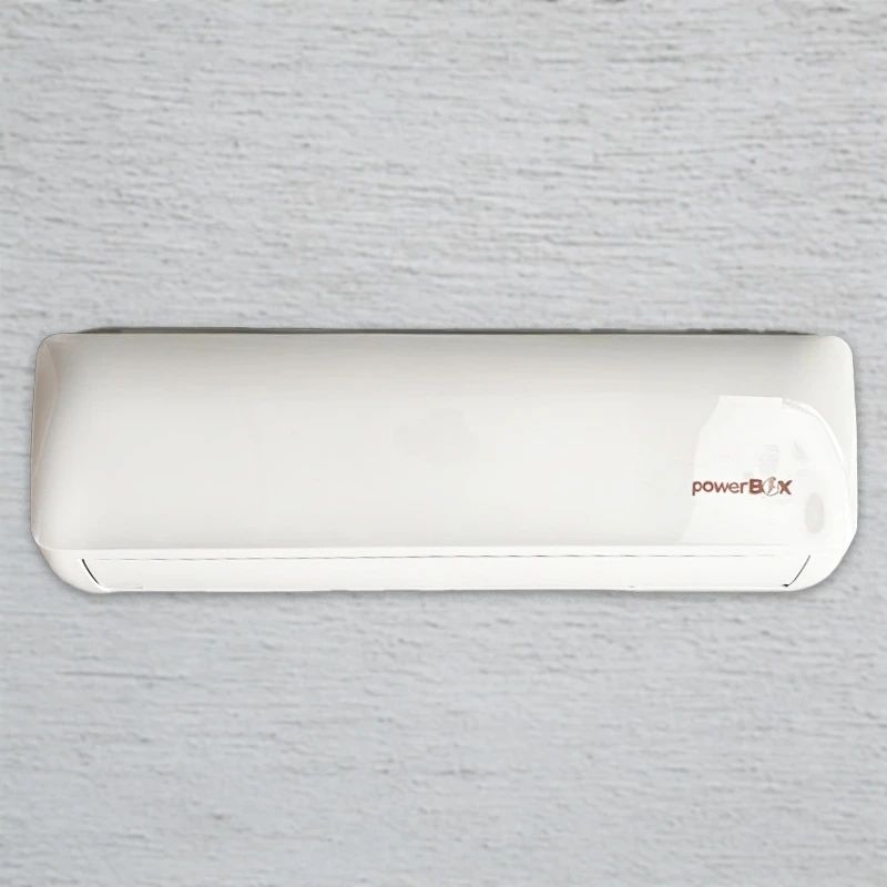 Combo Aire acondicionado PowerBox de 18,000BTU + Panel solar HiTek 600W + Brackets HiTek para techo inclinado