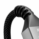 Cable USB a USB-C Klip Xtreme KAC-050-3FT 1 Metro Negro