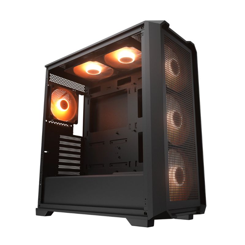 Case Gaming Cougar MX600 AIR PRO Media Torre ATX Negro (Sin Fuente)