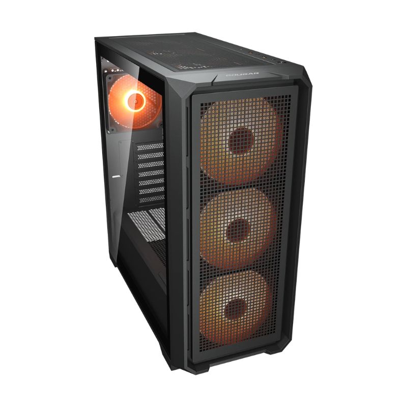 Case Gaming Cougar MX600 AIR PRO Media Torre ATX Negro (Sin Fuente)