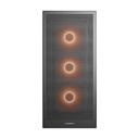 Case Gaming Cougar MX230 RGB Media Torre ATX Negro (Sin Fuente)