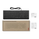 Teclado Alambrico Lenovo Essential USB Negro Español