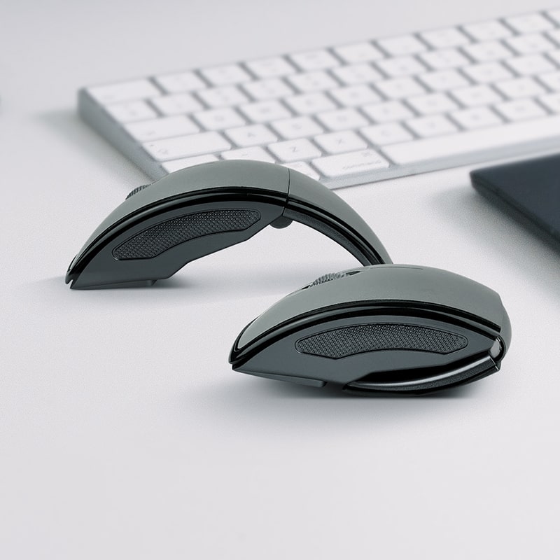 Mouse Inalámbrico Klip Xtreme MICE Lightflex Óptico 1000DPI Negro