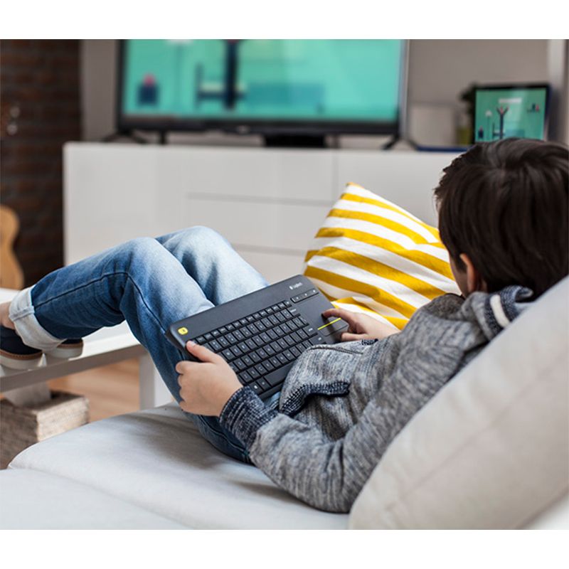 Teclado Inalámbrico Logitech Touchpad K400-PLUS