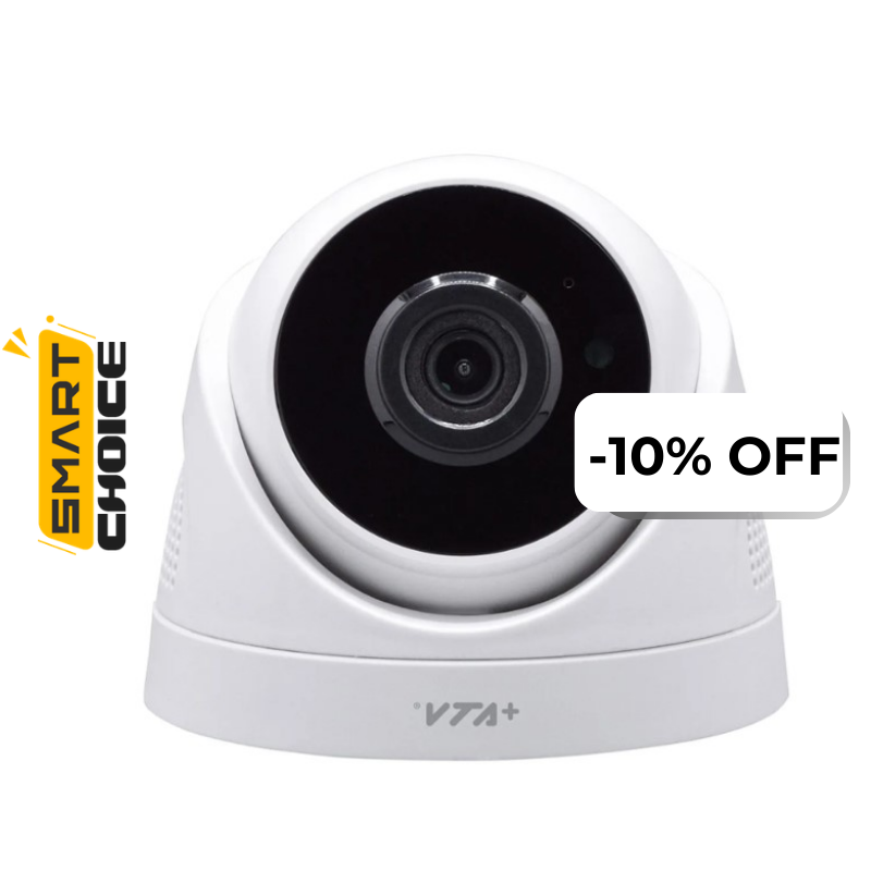 Cámara de Seguridad VTA+ Tipo Domo Interior Nucleus 2K con Rotación Smart Home