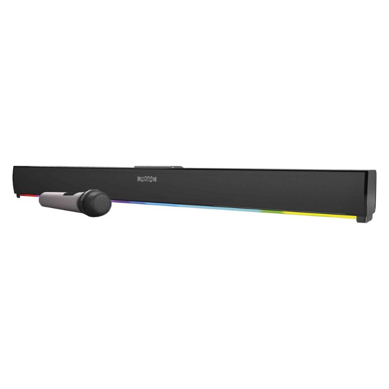 Barra de Sonido Bluetooth Unno Tekno SP9301BK 50W + Micrófono