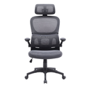 Silla VektorTech AERO Mesh Gris Oscuro