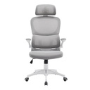 Silla VektorTech AERO Mesh Gris Claro