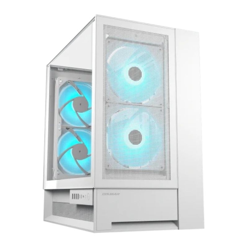 Case Gaming Cougar OmnyX White Media Torre ATX Blanco (Sin Fuente)