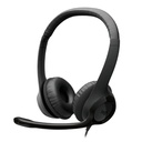 Audífonos Tipo Headset Logitech H390 USB-C con Micrófono Negro Media Noche