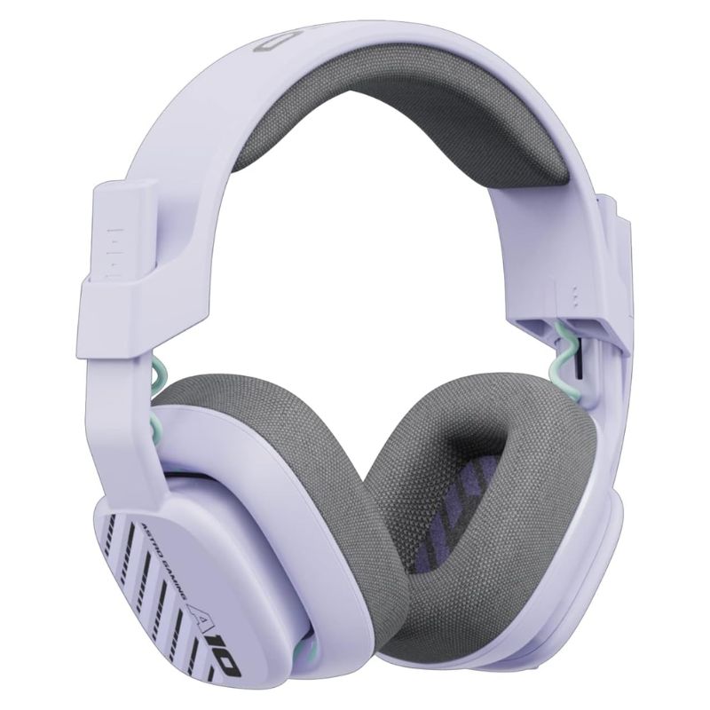 Audífonos tipo Headset Logitech Astro0 Gaming A10 Gen 2 3.5mm con Micrófono Lila