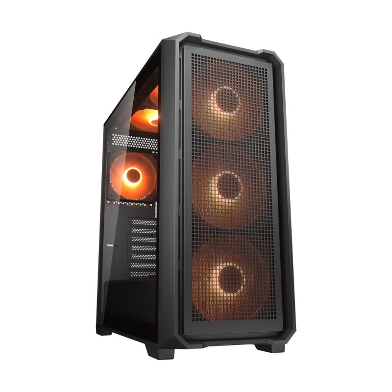 Case Gaming Cougar MX600 AIR PRO Media Torre ATX Negro (Sin Fuente)