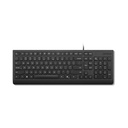 Teclado Alambrico Lenovo KU-2409 USB Negro Ingles