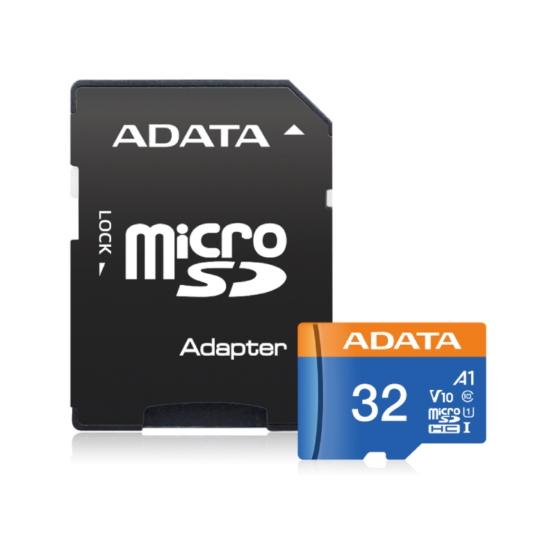 Memoria Micro SD Adata Premier 32 GB UHS-I Class 10 V10 A1 con adaptador SD