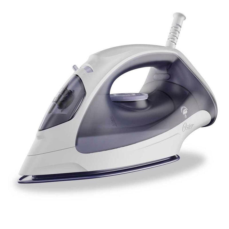 Plancha Oster para Ropa a Vapor Suela anti-adherente Morada