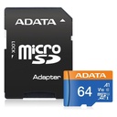 Memoria Micro SD Adata Premier 64 GB UHS-I Class 10 V10 A1 con adaptador SD